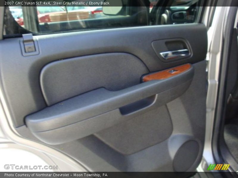 Steel Gray Metallic / Ebony Black 2007 GMC Yukon SLT 4x4