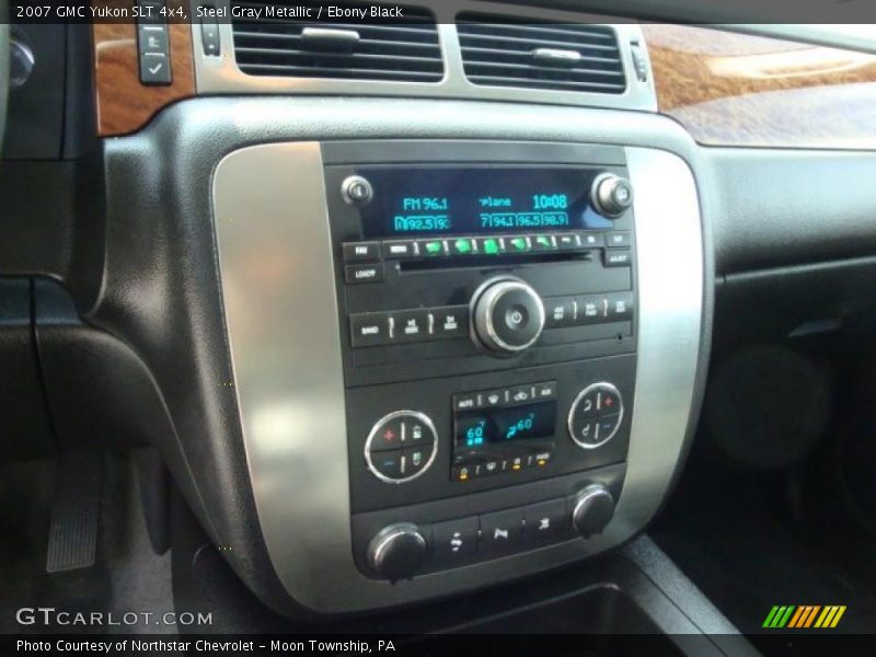 Steel Gray Metallic / Ebony Black 2007 GMC Yukon SLT 4x4