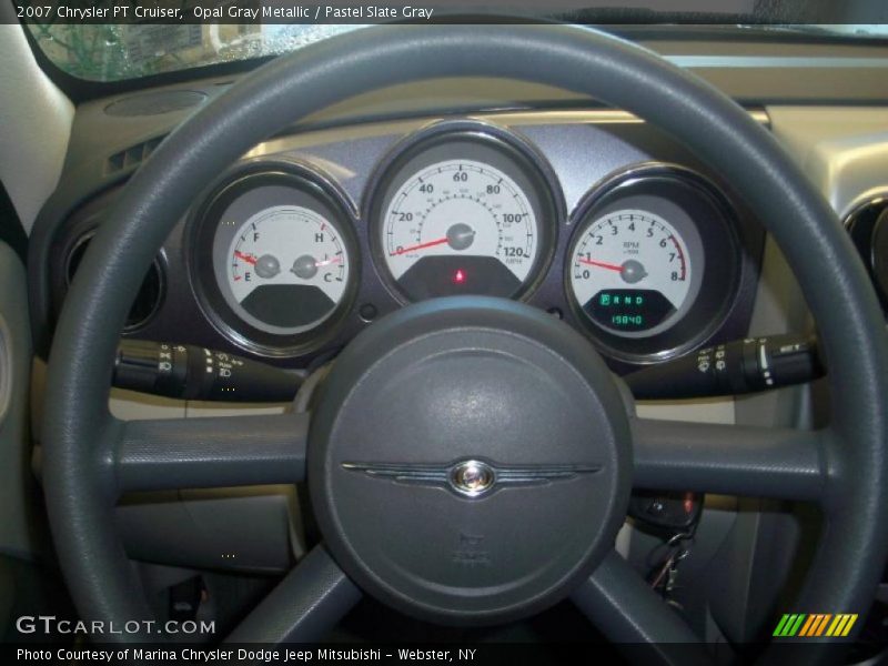 Opal Gray Metallic / Pastel Slate Gray 2007 Chrysler PT Cruiser