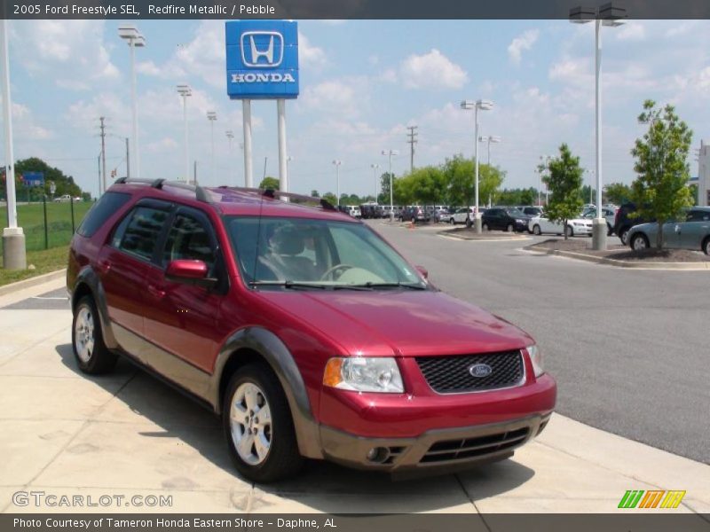 Redfire Metallic / Pebble 2005 Ford Freestyle SEL