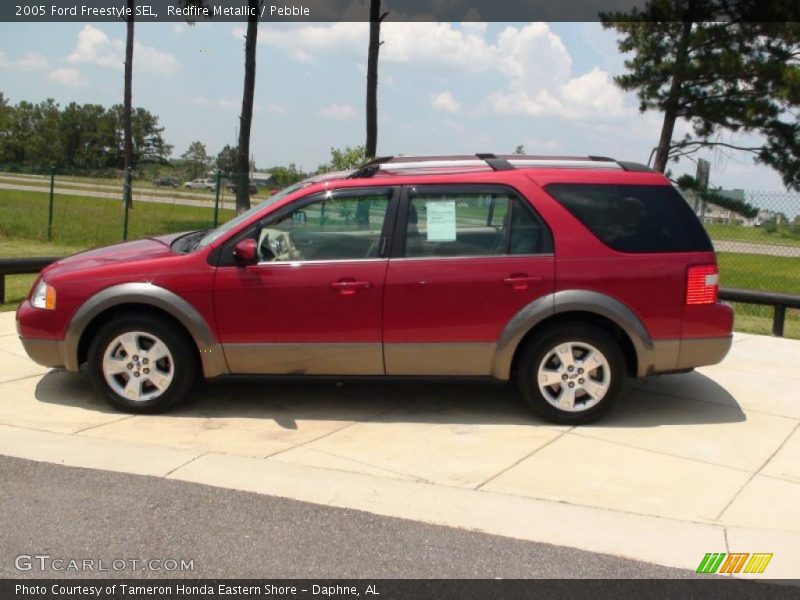 Redfire Metallic / Pebble 2005 Ford Freestyle SEL