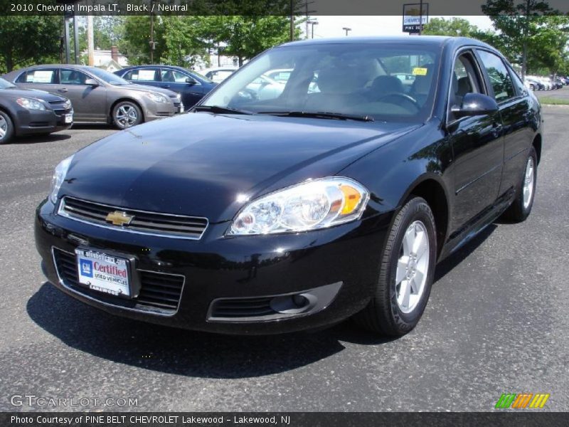 Black / Neutral 2010 Chevrolet Impala LT