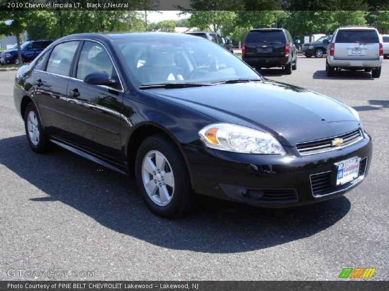 Black / Neutral 2010 Chevrolet Impala LT