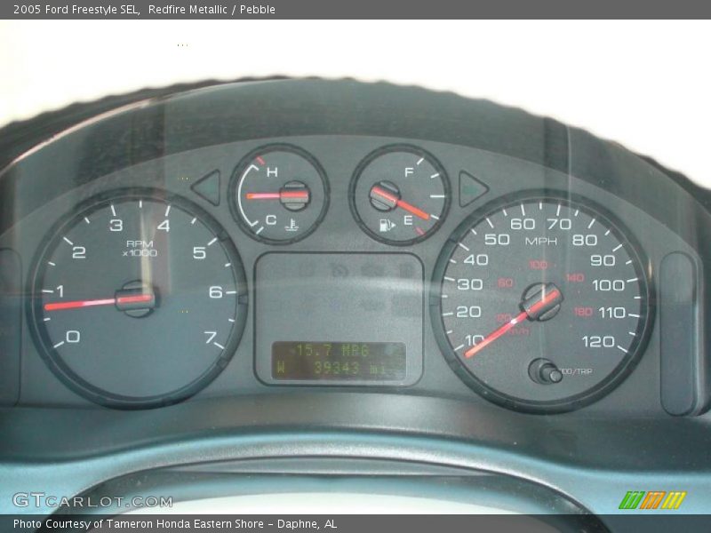 Redfire Metallic / Pebble 2005 Ford Freestyle SEL