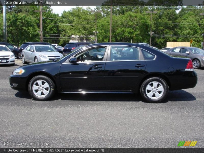 Black / Neutral 2010 Chevrolet Impala LT
