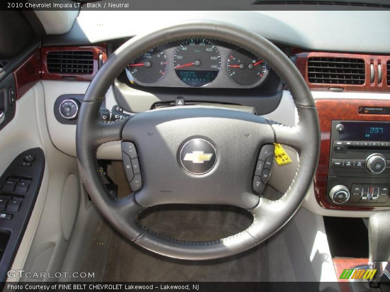 Black / Neutral 2010 Chevrolet Impala LT