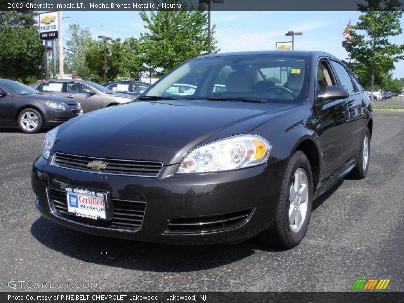 Mocha Bronze Metallic / Neutral 2009 Chevrolet Impala LT