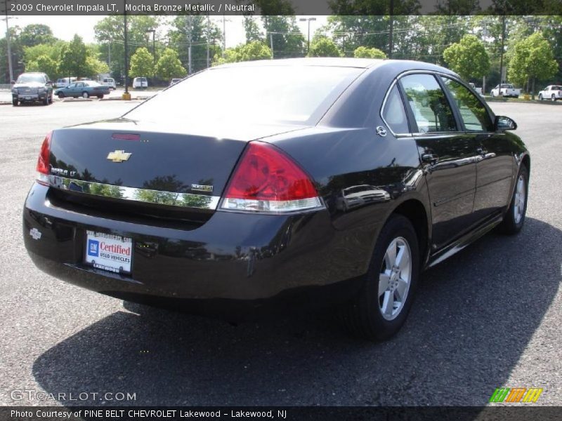 Mocha Bronze Metallic / Neutral 2009 Chevrolet Impala LT