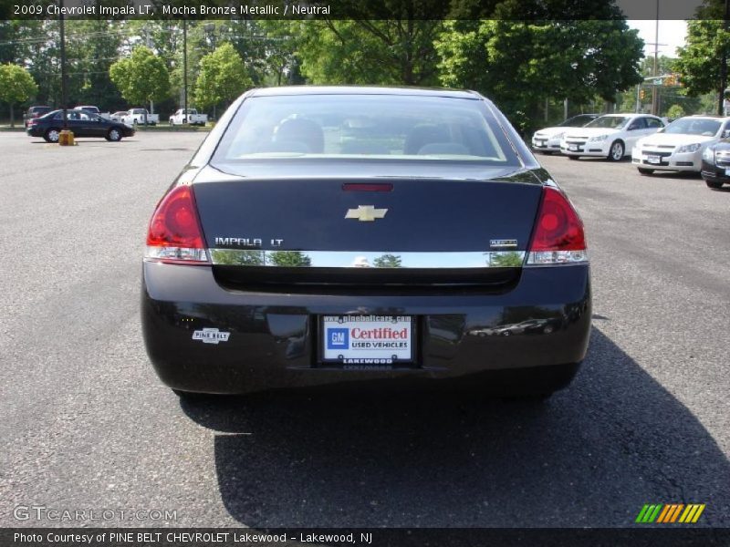 Mocha Bronze Metallic / Neutral 2009 Chevrolet Impala LT