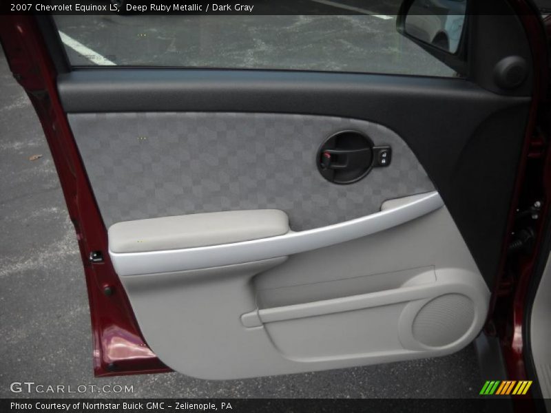 Deep Ruby Metallic / Dark Gray 2007 Chevrolet Equinox LS