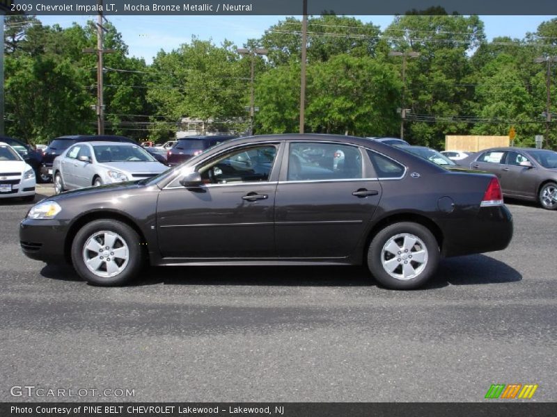 Mocha Bronze Metallic / Neutral 2009 Chevrolet Impala LT