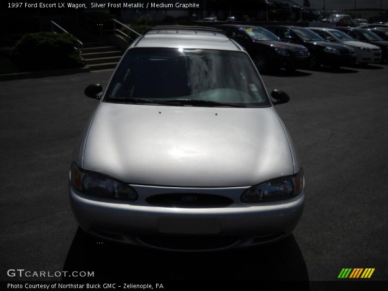 Silver Frost Metallic / Medium Graphite 1997 Ford Escort LX Wagon