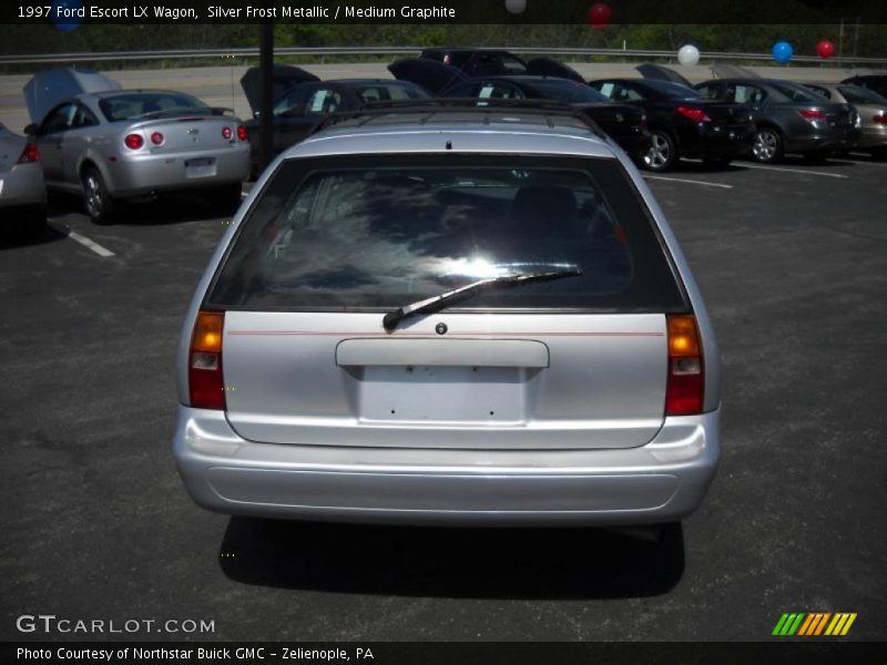 Silver Frost Metallic / Medium Graphite 1997 Ford Escort LX Wagon