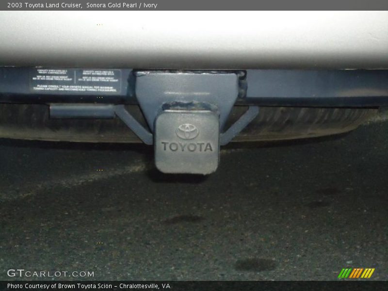 Sonora Gold Pearl / Ivory 2003 Toyota Land Cruiser