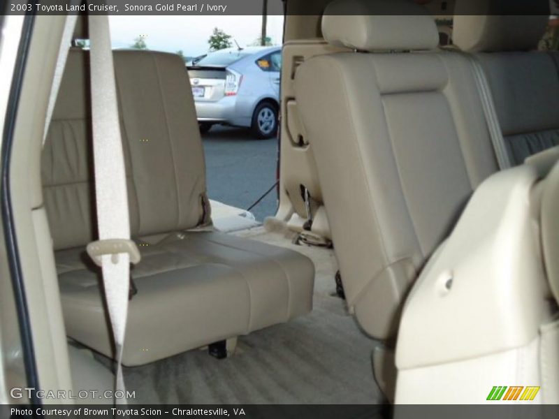 Sonora Gold Pearl / Ivory 2003 Toyota Land Cruiser