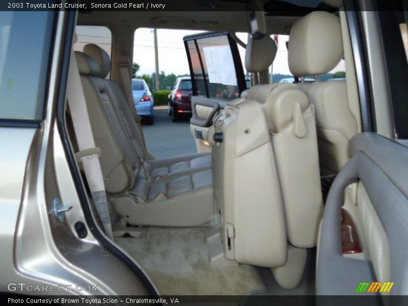 Sonora Gold Pearl / Ivory 2003 Toyota Land Cruiser