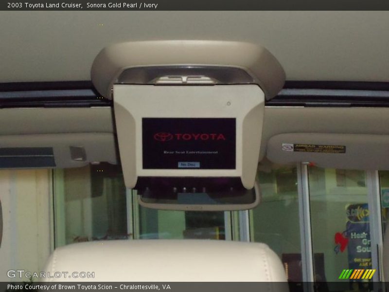 Sonora Gold Pearl / Ivory 2003 Toyota Land Cruiser