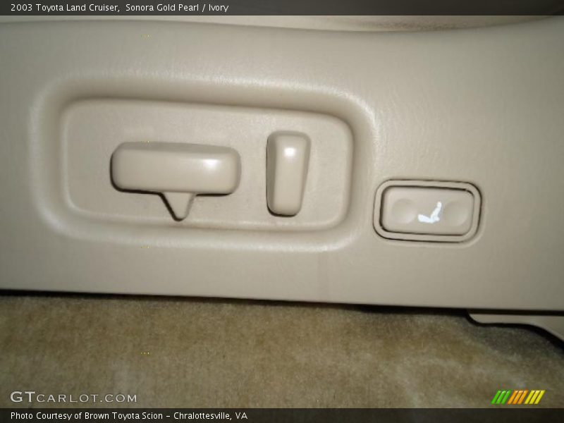 Sonora Gold Pearl / Ivory 2003 Toyota Land Cruiser