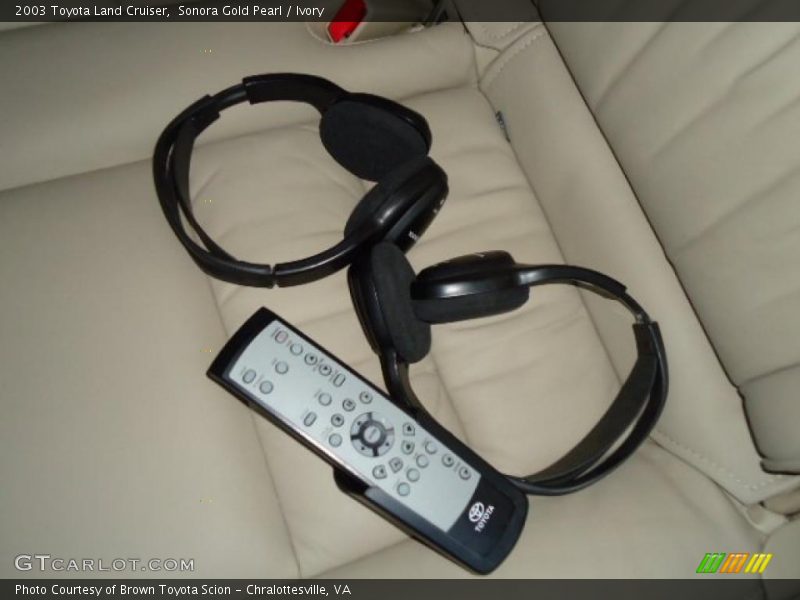 Sonora Gold Pearl / Ivory 2003 Toyota Land Cruiser