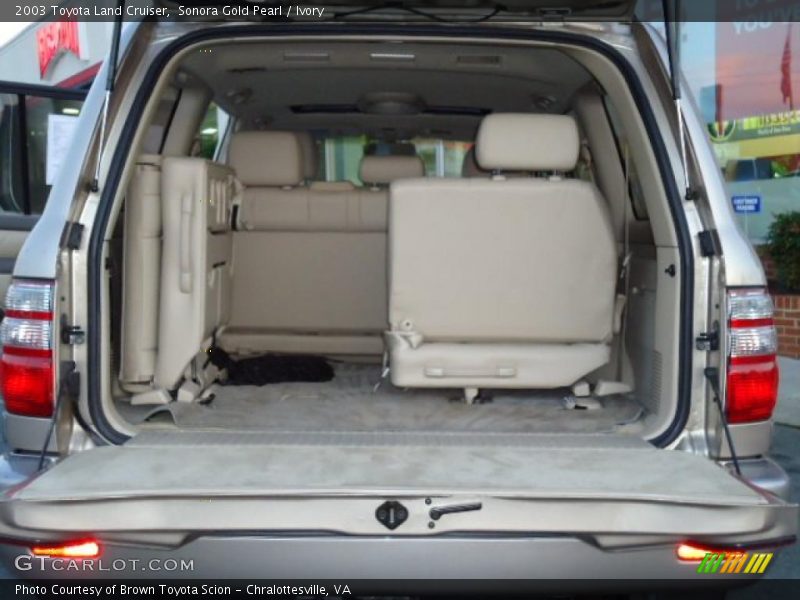 Sonora Gold Pearl / Ivory 2003 Toyota Land Cruiser