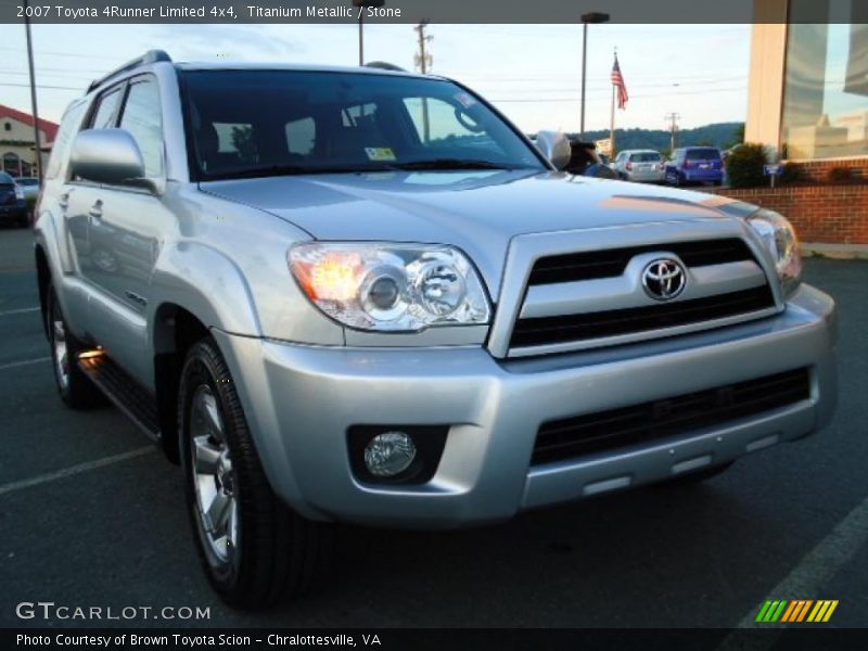 Titanium Metallic / Stone 2007 Toyota 4Runner Limited 4x4