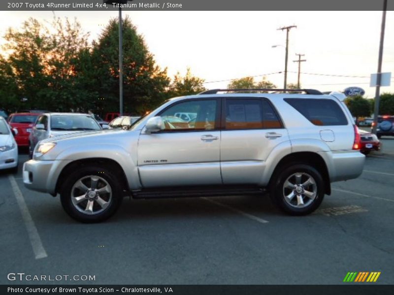 Titanium Metallic / Stone 2007 Toyota 4Runner Limited 4x4