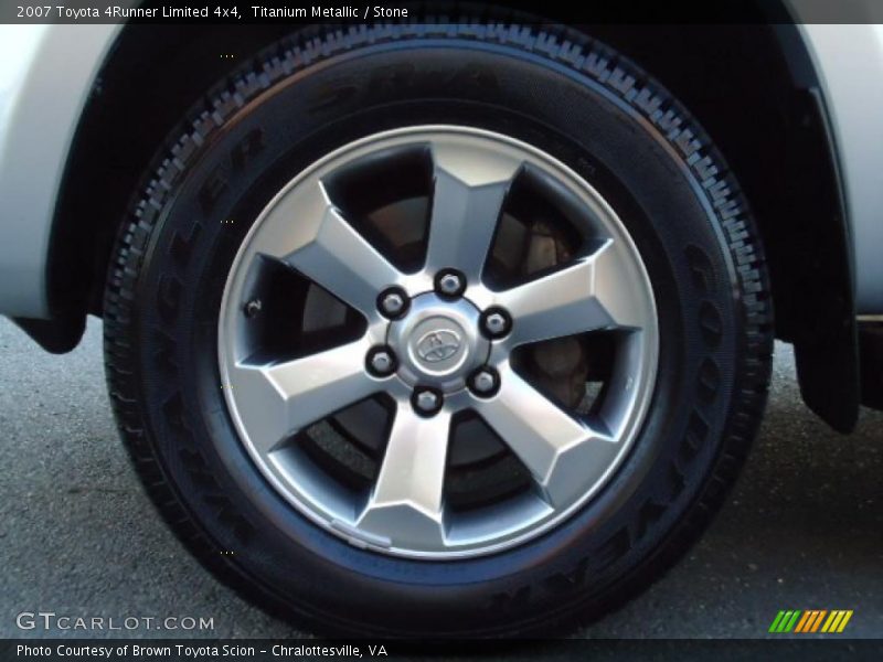 Titanium Metallic / Stone 2007 Toyota 4Runner Limited 4x4