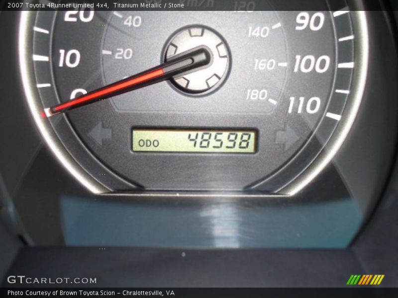 Titanium Metallic / Stone 2007 Toyota 4Runner Limited 4x4