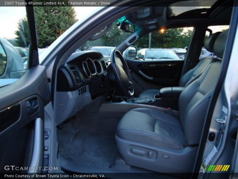 Titanium Metallic / Stone 2007 Toyota 4Runner Limited 4x4
