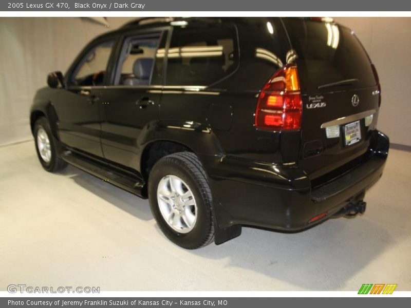Black Onyx / Dark Gray 2005 Lexus GX 470