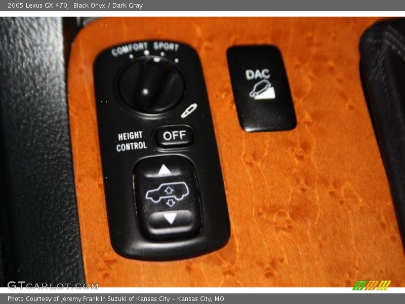 Black Onyx / Dark Gray 2005 Lexus GX 470