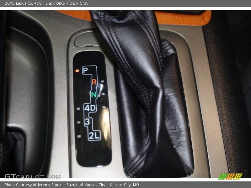 Black Onyx / Dark Gray 2005 Lexus GX 470