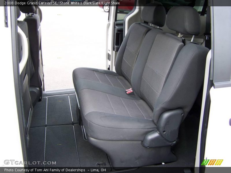 Stone White / Dark Slate/Light Shale 2008 Dodge Grand Caravan SE