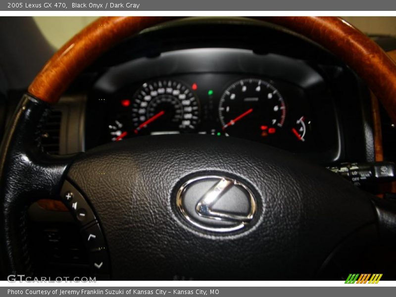 Black Onyx / Dark Gray 2005 Lexus GX 470
