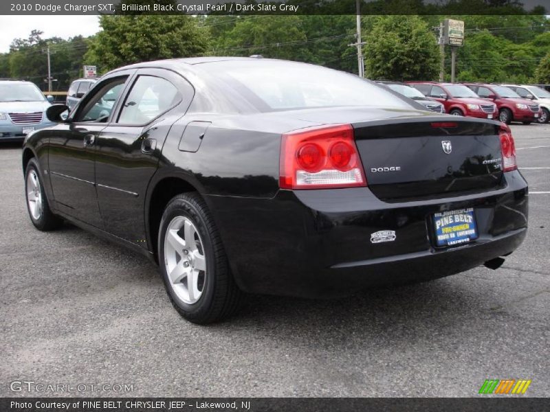 Brilliant Black Crystal Pearl / Dark Slate Gray 2010 Dodge Charger SXT