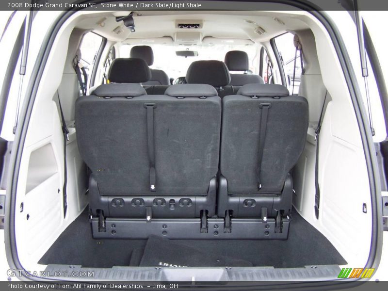 Stone White / Dark Slate/Light Shale 2008 Dodge Grand Caravan SE