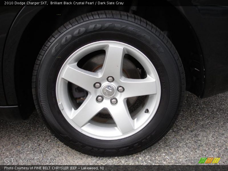 Brilliant Black Crystal Pearl / Dark Slate Gray 2010 Dodge Charger SXT