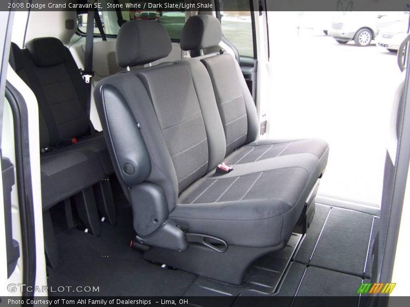Stone White / Dark Slate/Light Shale 2008 Dodge Grand Caravan SE