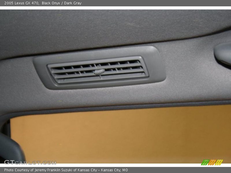 Black Onyx / Dark Gray 2005 Lexus GX 470
