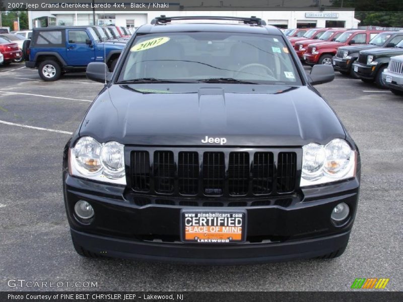 Black / Khaki 2007 Jeep Grand Cherokee Laredo 4x4