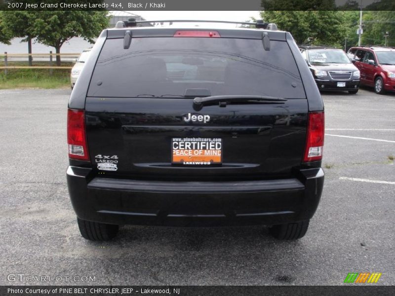 Black / Khaki 2007 Jeep Grand Cherokee Laredo 4x4