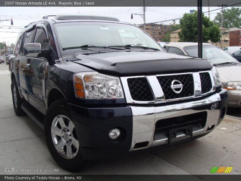 Majestic Blue / Sand 2007 Nissan Armada LE 4x4