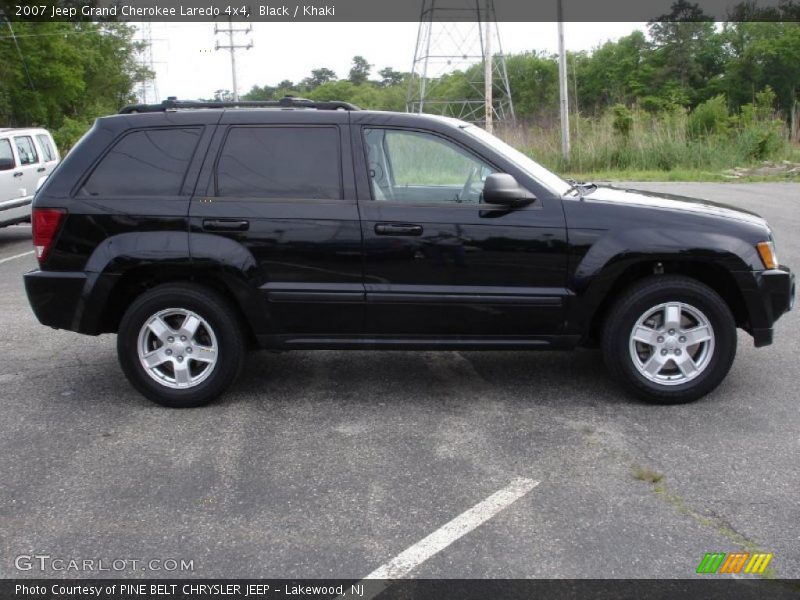 Black / Khaki 2007 Jeep Grand Cherokee Laredo 4x4