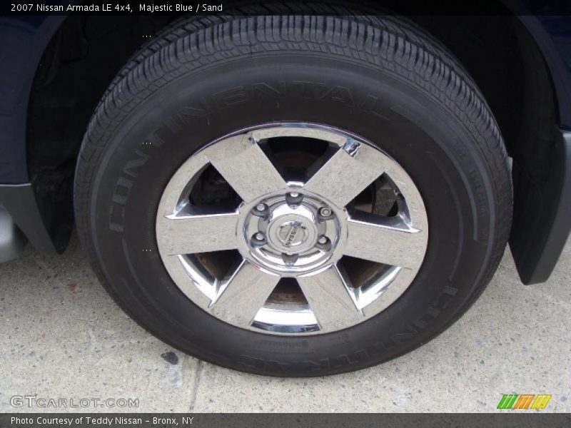 Majestic Blue / Sand 2007 Nissan Armada LE 4x4