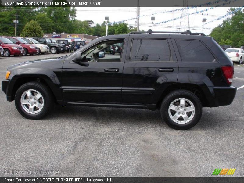 Black / Khaki 2007 Jeep Grand Cherokee Laredo 4x4