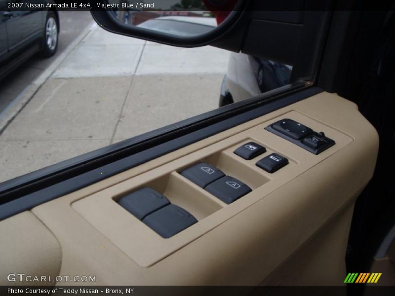 Majestic Blue / Sand 2007 Nissan Armada LE 4x4