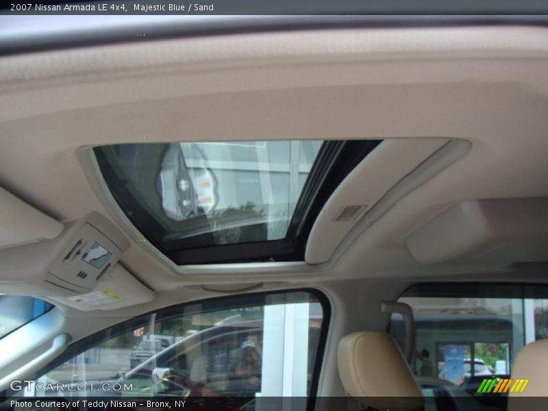 Majestic Blue / Sand 2007 Nissan Armada LE 4x4