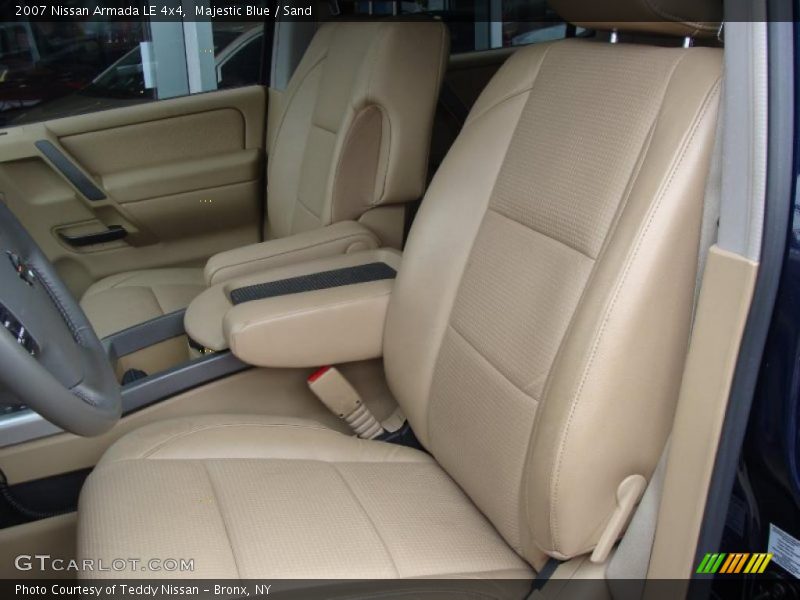 Majestic Blue / Sand 2007 Nissan Armada LE 4x4