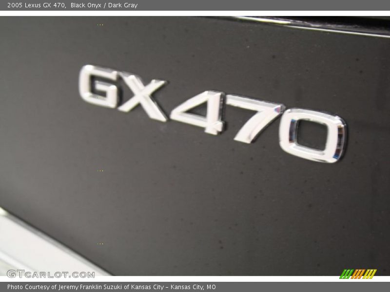 Black Onyx / Dark Gray 2005 Lexus GX 470