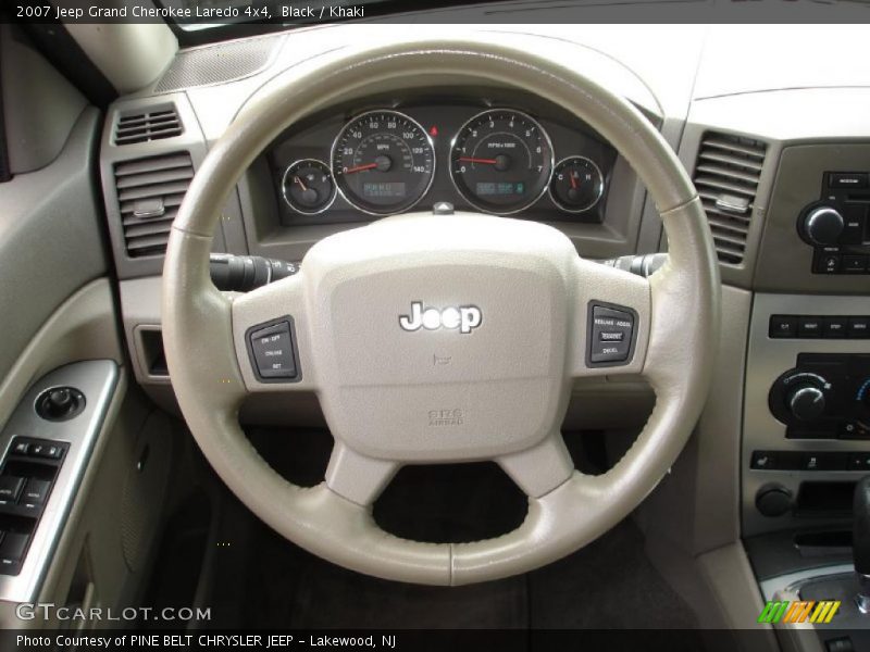 Black / Khaki 2007 Jeep Grand Cherokee Laredo 4x4
